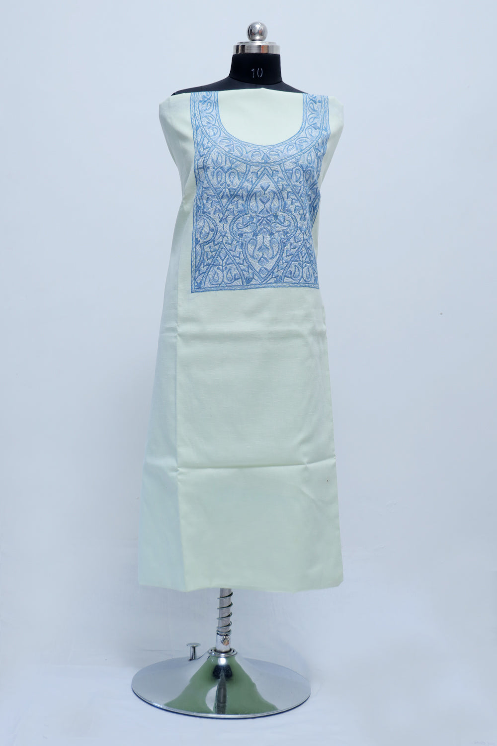 Charismatic Light Pistachio Green Colour Cotton Suit