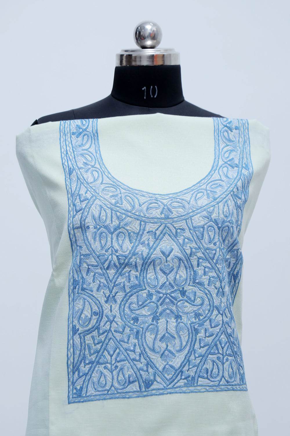 Charismatic Light Pistachio Green Colour Cotton Suit