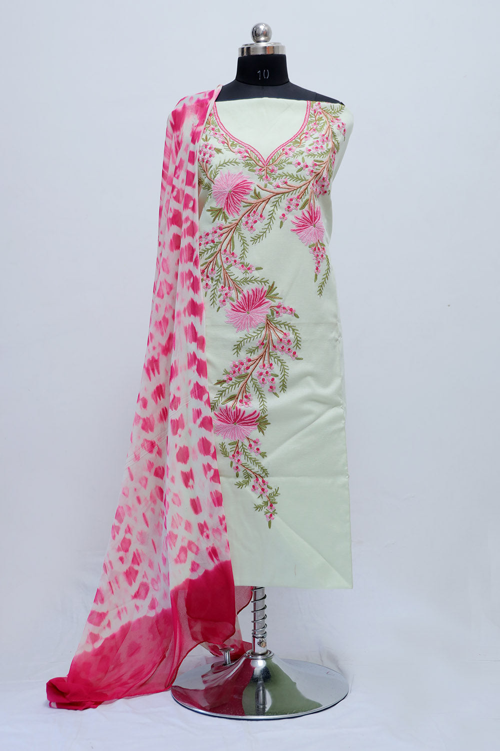 Fresh Lemonish Yellow Colour Cotton Suit With Beautiful