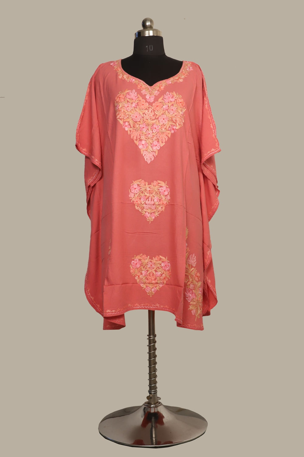 Pink Cotton Fit Aastey Kaftan Shirt main image 1