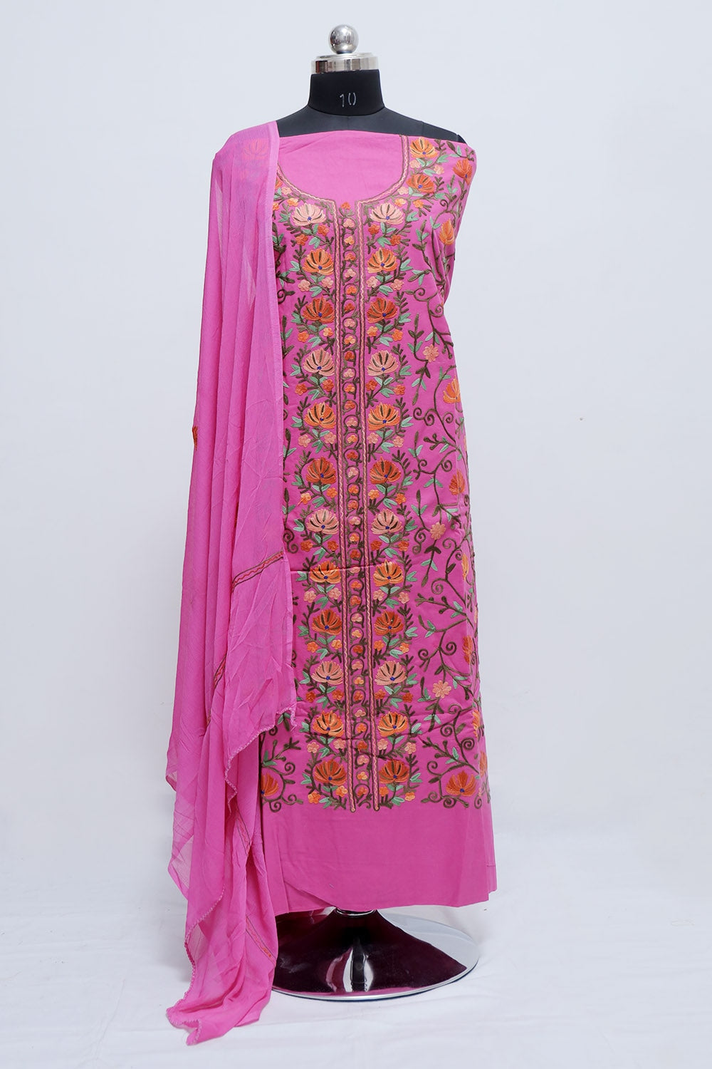 Purple Color Designer Aari Work Sherwani With Running Jaal