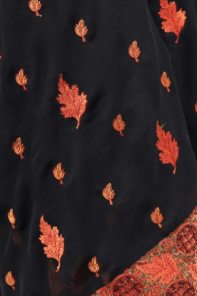 Black Colour Saree Looks Wonderful With Beautiful Border