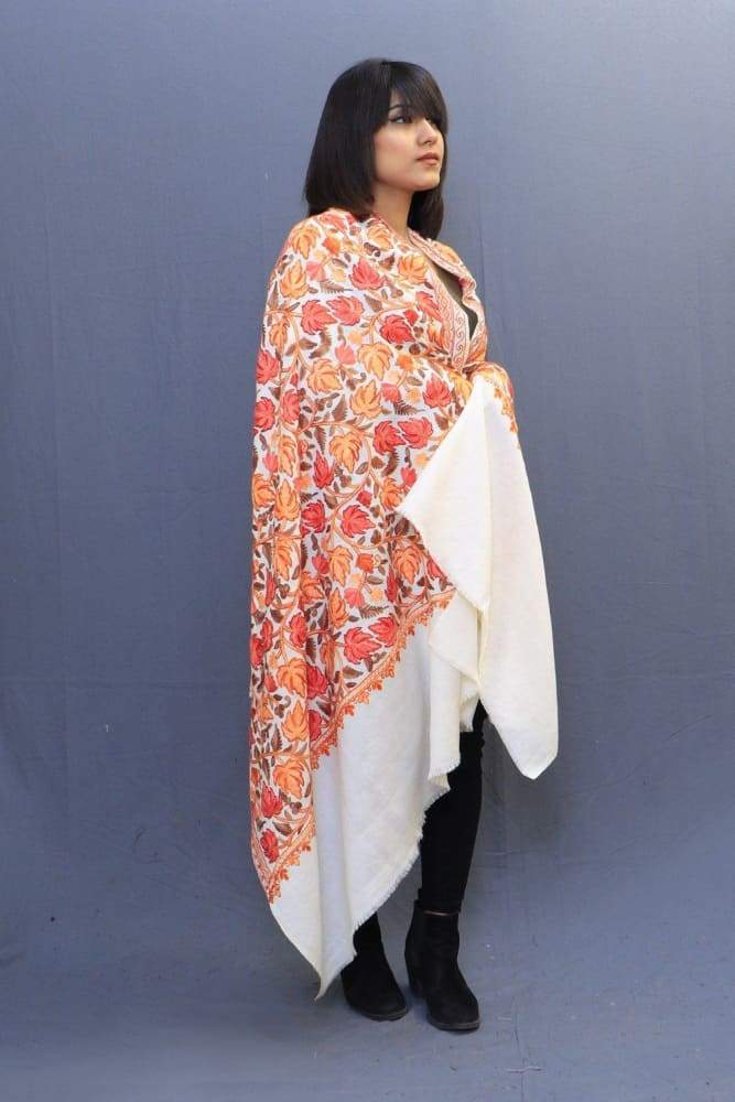 On Creame Colour Base Beautiful Concept Of Chinaar All Over