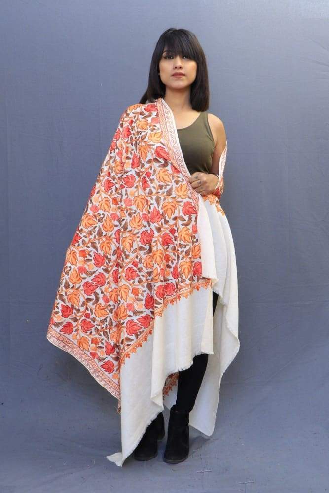 On Creame Colour Base Beautiful Concept Of Chinaar All Over