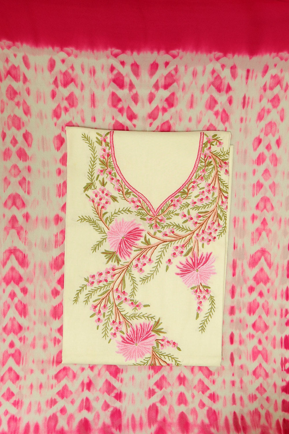 Fresh Lemonish Yellow Colour Cotton Suit With Beautiful