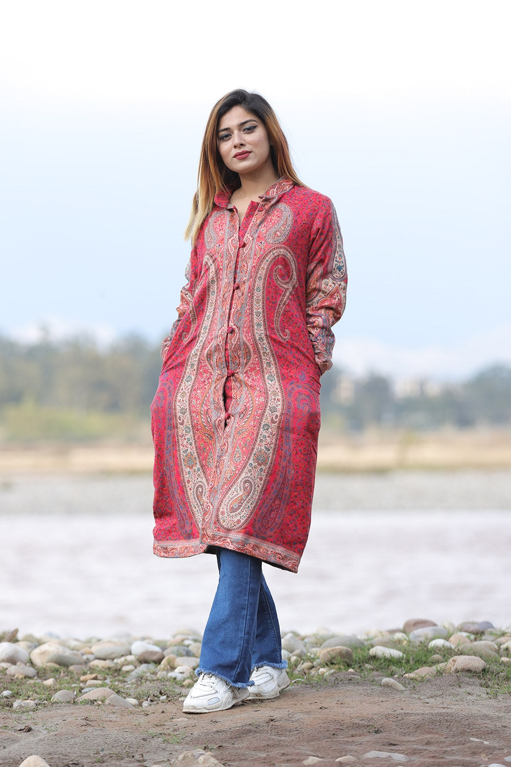GORGEOUS PINK Kani Jacket Along With New Designer Jaal