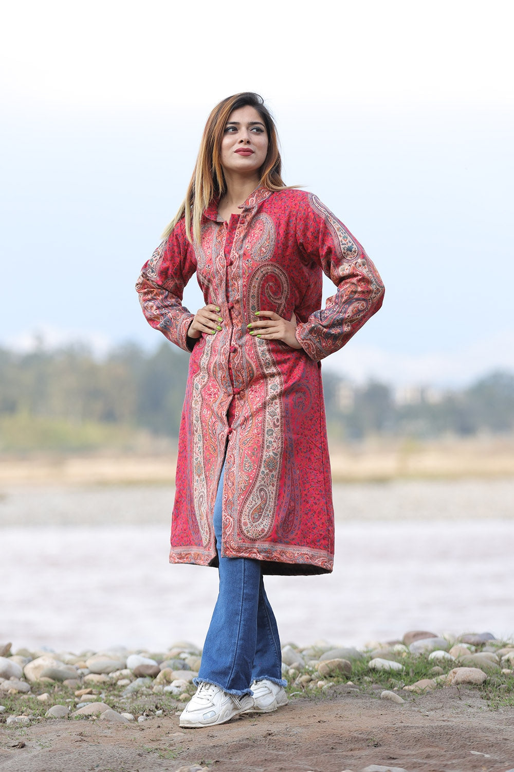 GORGEOUS PINK Kani Jacket Along With New Designer Jaal
