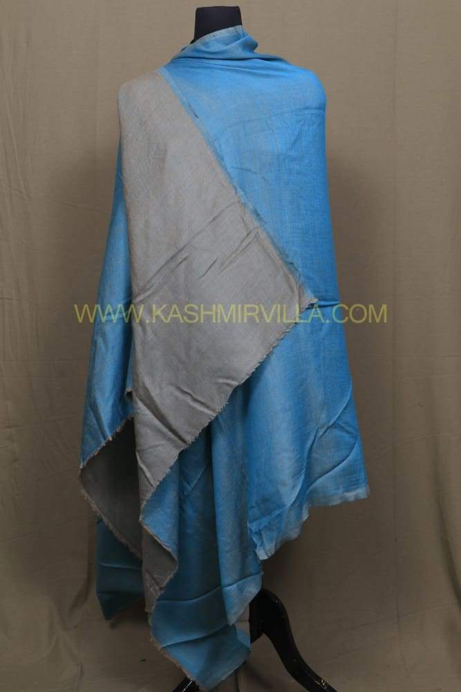 Gray Colour Reversible Pashmina Shawl.