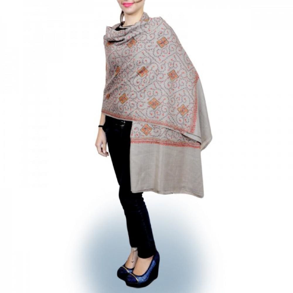 Grey Colour Amazing New Look With High Quality Pashmina