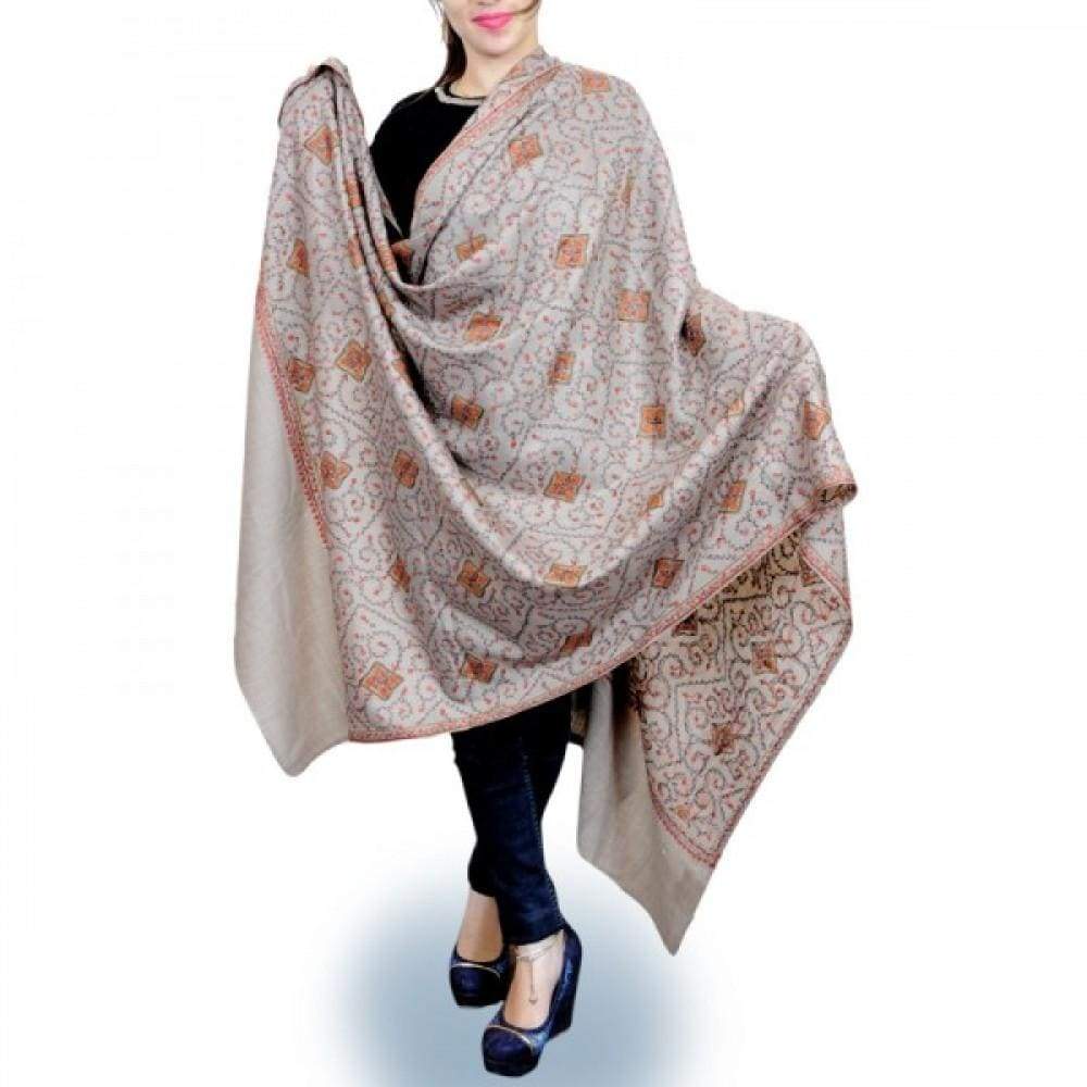 Grey Colour Amazing New Look With High Quality Pashmina