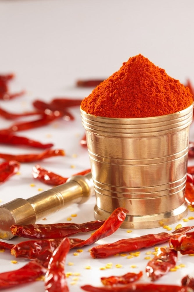 Kashmiri red chilli powder pack of 400 gms