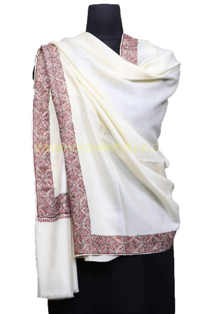 OffWhite Colour Base With Attractive Sozni Embroidery