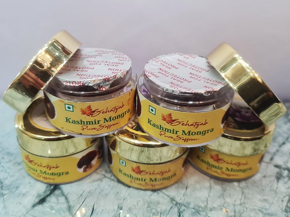 Sehatyab Mongra Kesar Kashmiri Saffron 5 Gms Pack