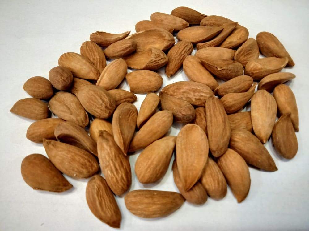 Super Fine Kashmiri Mamra Almonds Without Shell 250 Gms