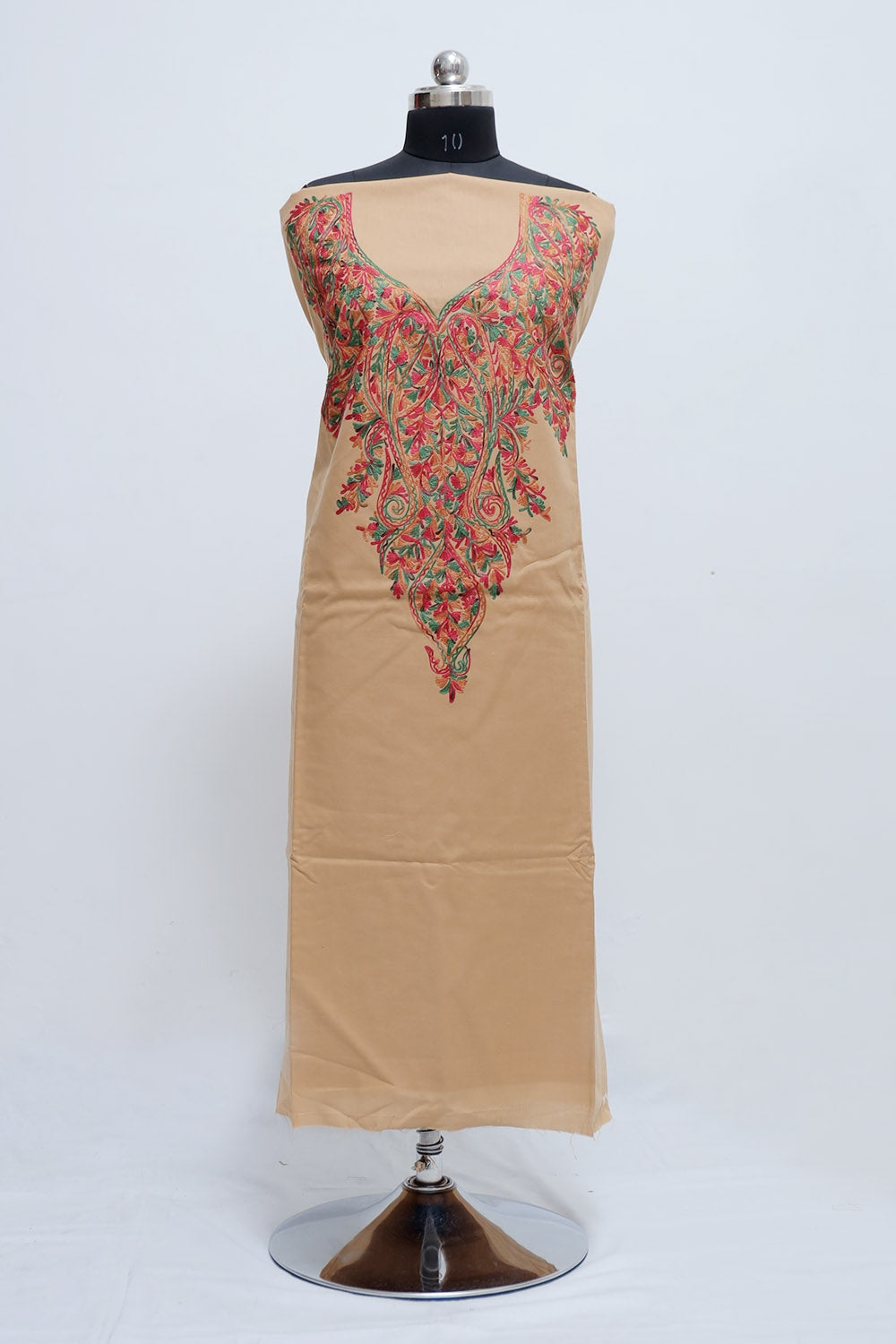 Radhika Fashion Blossom Vol 14 Cotton With Neck Work Salwar Suits At W