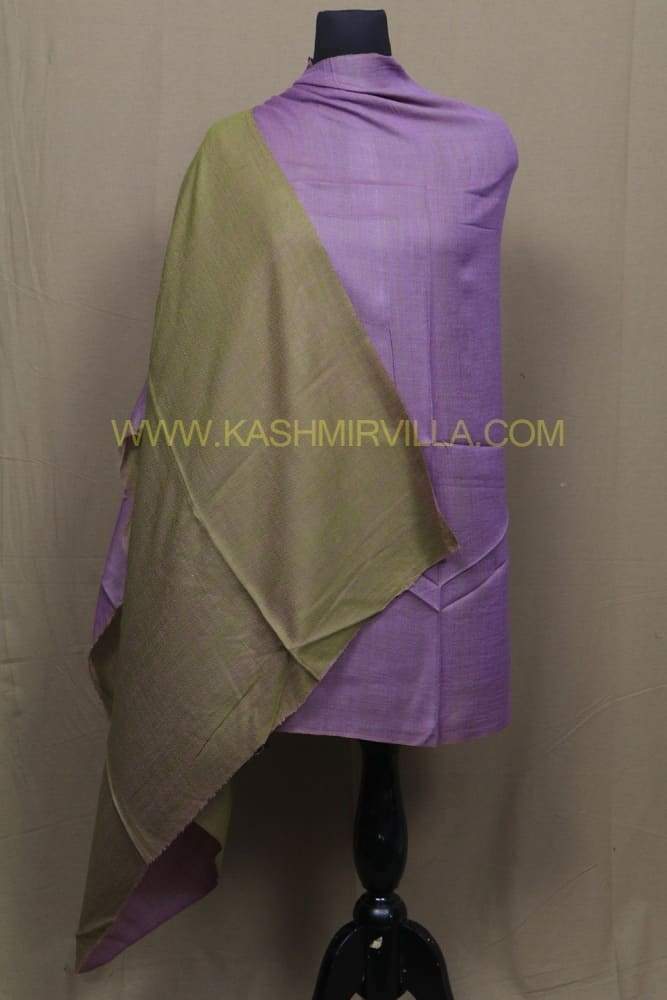 Purplish Colour Reversible Pashmina Shawl.