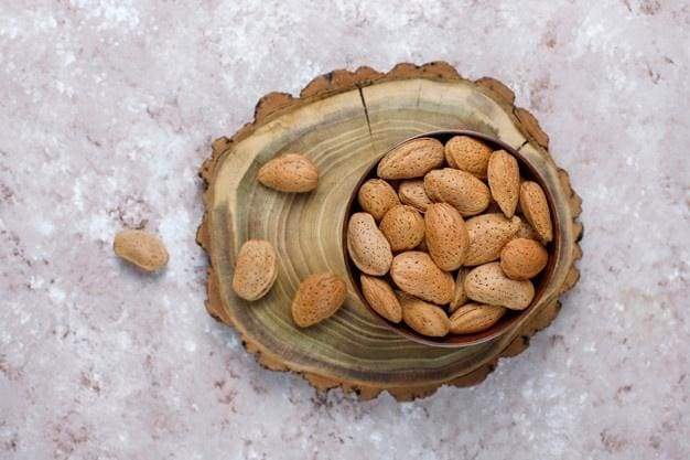 Super Fine Kashmiri Almonds With Shell Kagzi Badam at